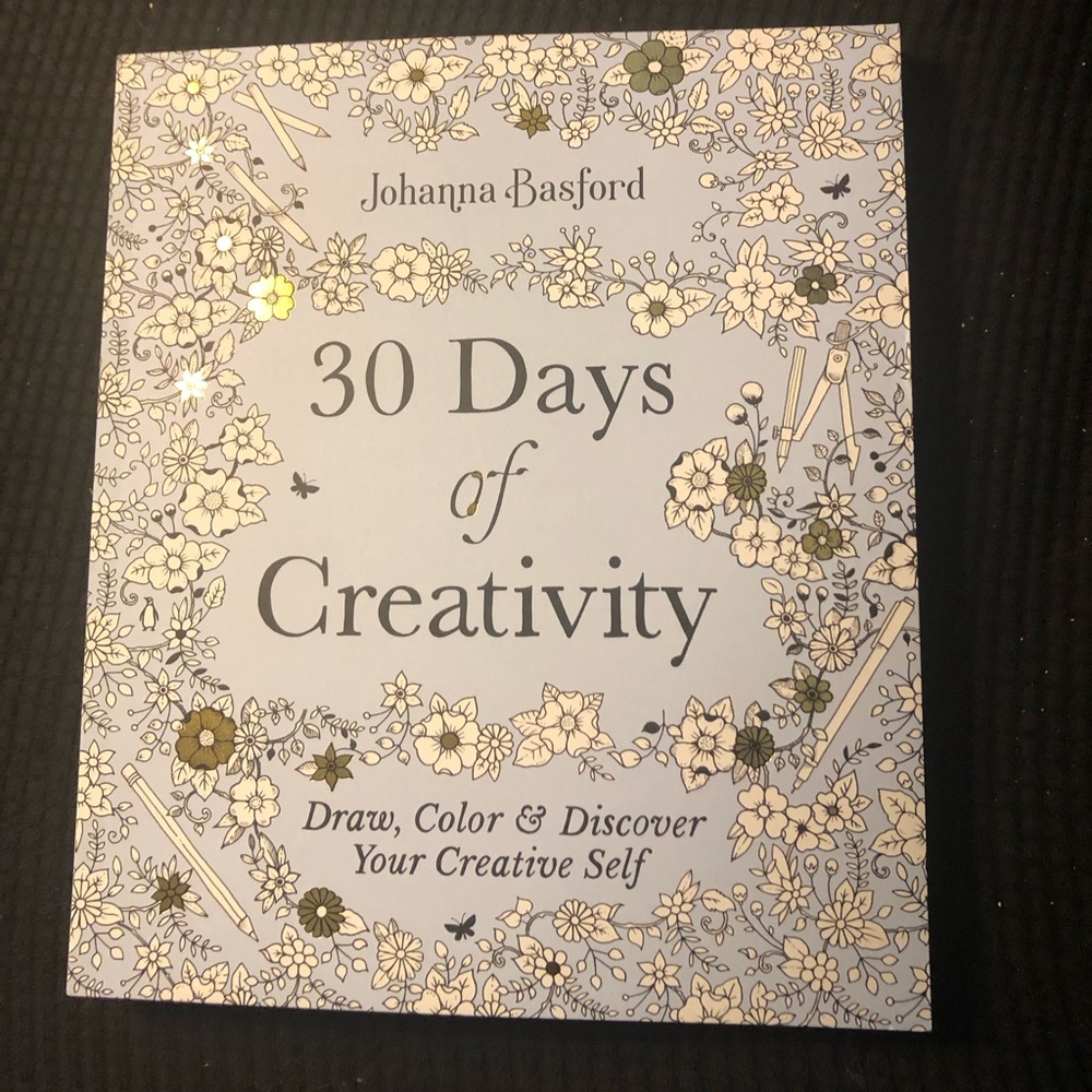 30 Days of Creativity Coloring Book- 676 $15 or $12 w/offer